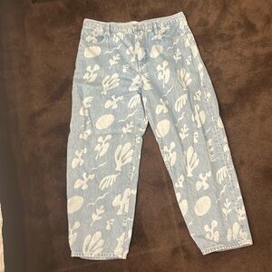 Frame jeans with print size 32